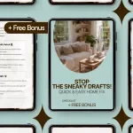 Stop the Sneaky Drafts! Quick & Easy Home Fix Checklist | drafts at home easy fixes | Simple Winter Home Energy Guide