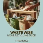Waste Wise: A Home Recycling Guide | Simple Home Waste Sorting System, Eco-Friendly Living Guide & Digital Download