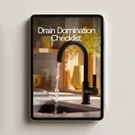 Drain Domination Checklist – Ultimate DIY Guide to Powerful drain cleaning methods for Sinks, Tubs & Showers | Home Plumbing Maintenance Digital Download