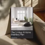 The 1-Hour AI Home Inventory Plan: Quick & Easy Checklist to Organize Your Home with AI