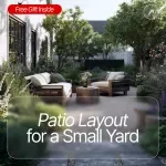 Patio Layout for a Small Yard Checklist - DIY Outdoor Design Guide for Small Spaces