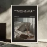 Bedroom Scent Checklist for Deep Relaxation – Ultimate Guide to Scents for Bedroom Relaxation, Sleep-Enhancing Checklist, Essential Oils & Pillow Sprays