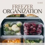 Freezer Organization Guide – Smart Freezer Organization Ideas, Storage Systems & Zero-Waste Freezer Checklist eBook