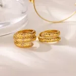 Gold Plated Zircon Snake Ring for Women – Hypoallergenic Fashion Jewelry