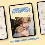 Choosing the Perfect Pet for Kids – A Family-Friendly Ebook Guide to Finding the Best Pet for Kids and Families