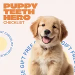Puppy Teeth Hero – Puppy Teething Timeline Checklist for New Puppy Owners | Printable Digital Download