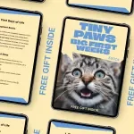 Tiny Paws, Big First Weeks – Kitten Care First 8 Weeks eBook Guide for Newborn Kittens, Feeding, Health & Early Development