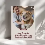 Paw & Order: The Ultimate Dog First Aid Checklist - Essential Guide for Dog Owners