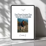 Dog Travel Anxiety Tips: Your Go-To Checklist – Stress-Free Travel for You and Your Dog