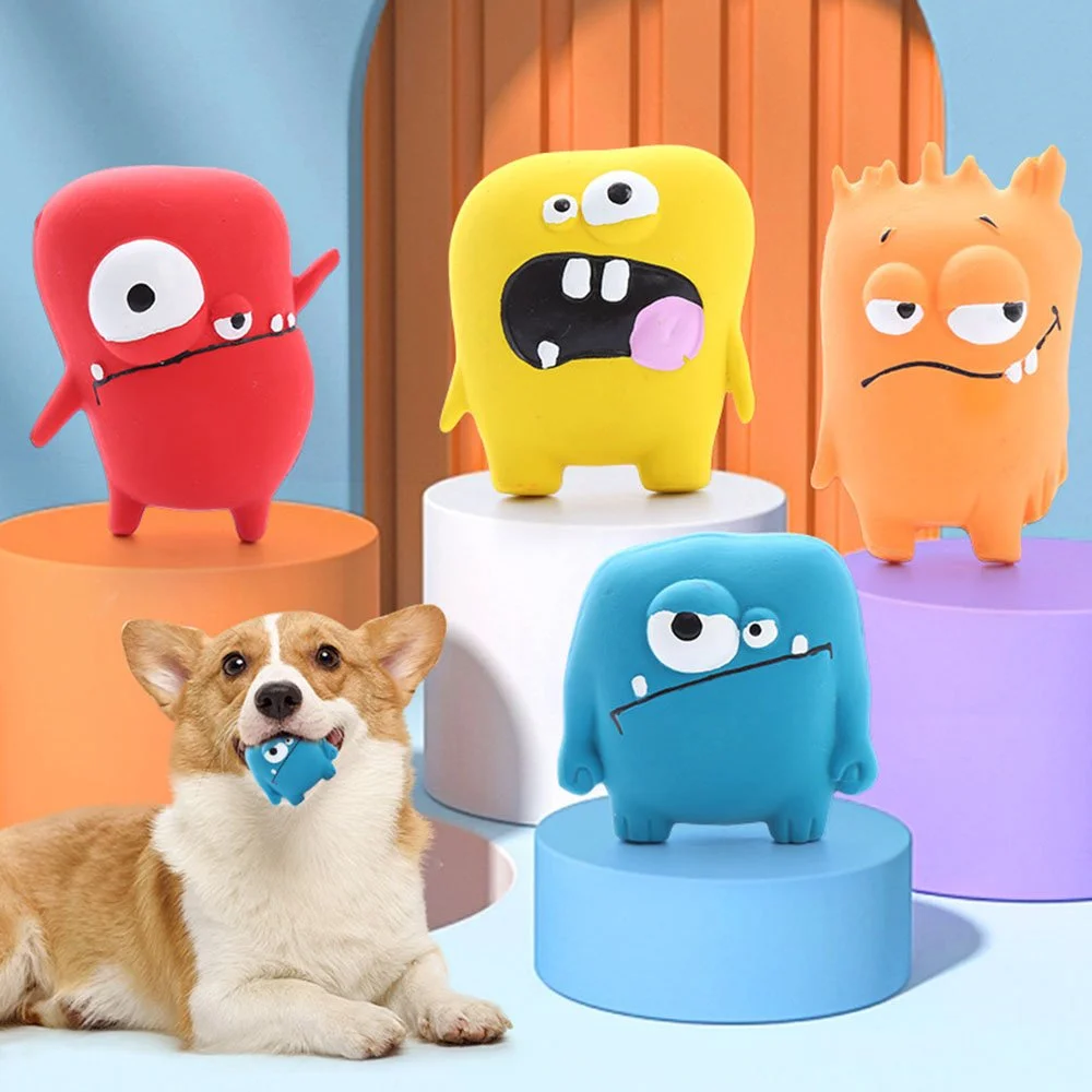 Durable Monster Dog Chew Toy