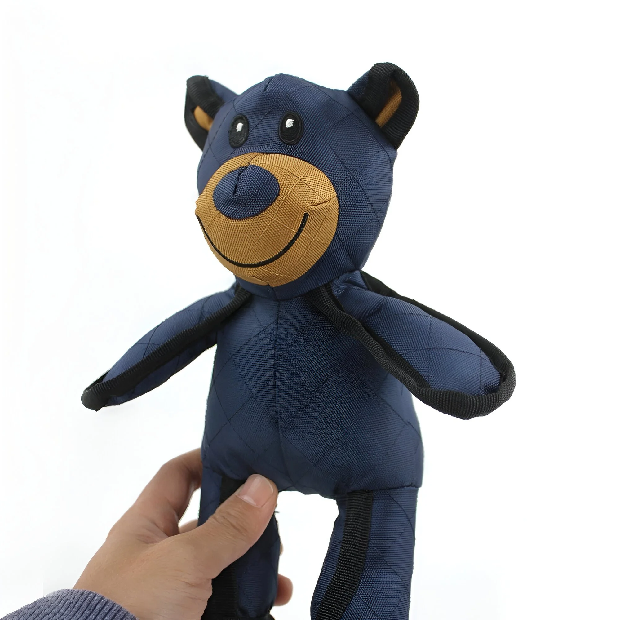 Interactive Squeaky Bear Dog Toy with Chew & Toss Design product view 2