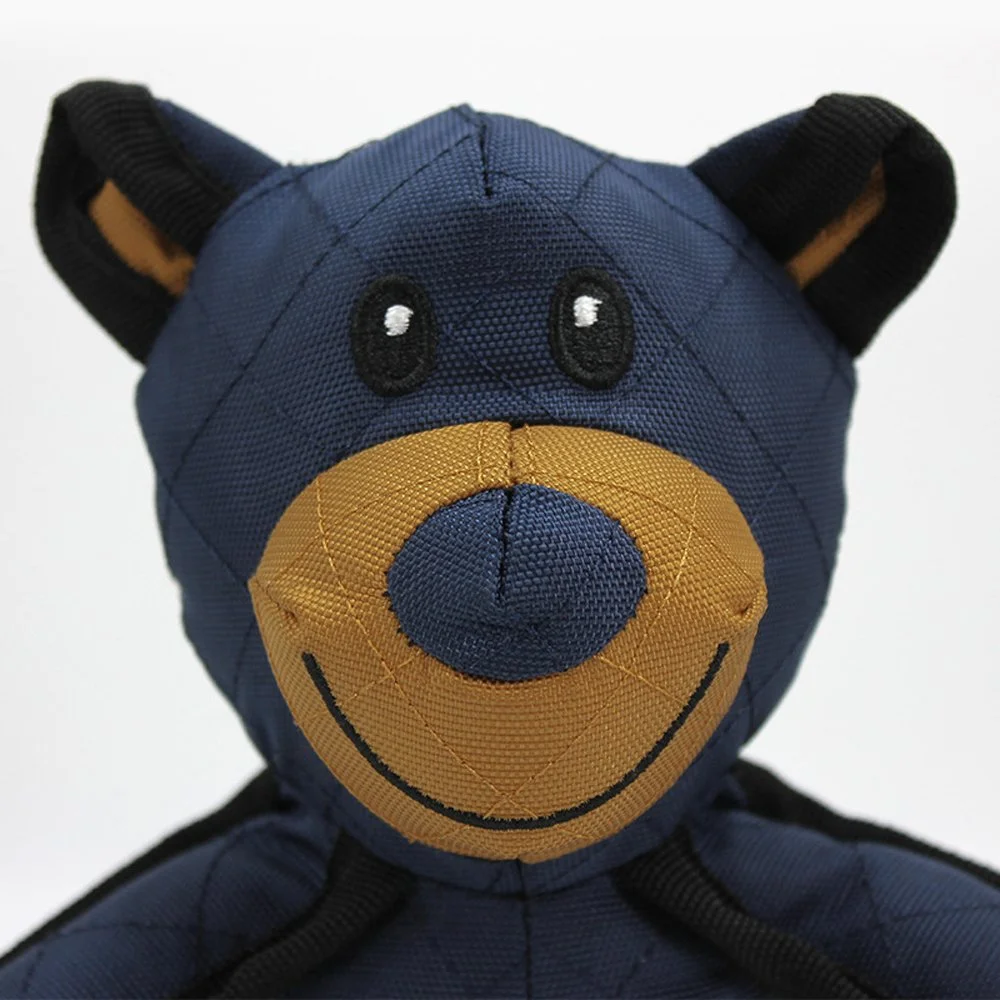 Interactive Squeaky Bear Dog Toy with Chew & Toss Design product view 5