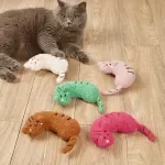 Interactive Kitten Shaped Cat Toy - Bite Resistant, Universal Cat & Dog Toy