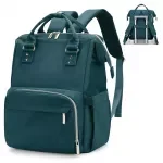 Waterproof Mini Diaper Backpack with Foldable Storage & Multi-Use Design