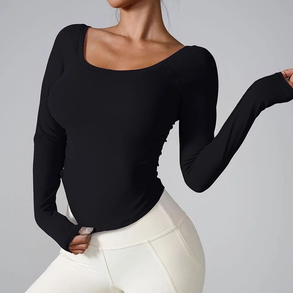 Women's Long Sleeve Yoga Shirt