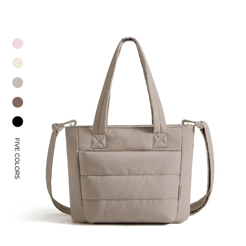 Large Multi-Pocket Everyday Tote & Crossbody Bag for Women
