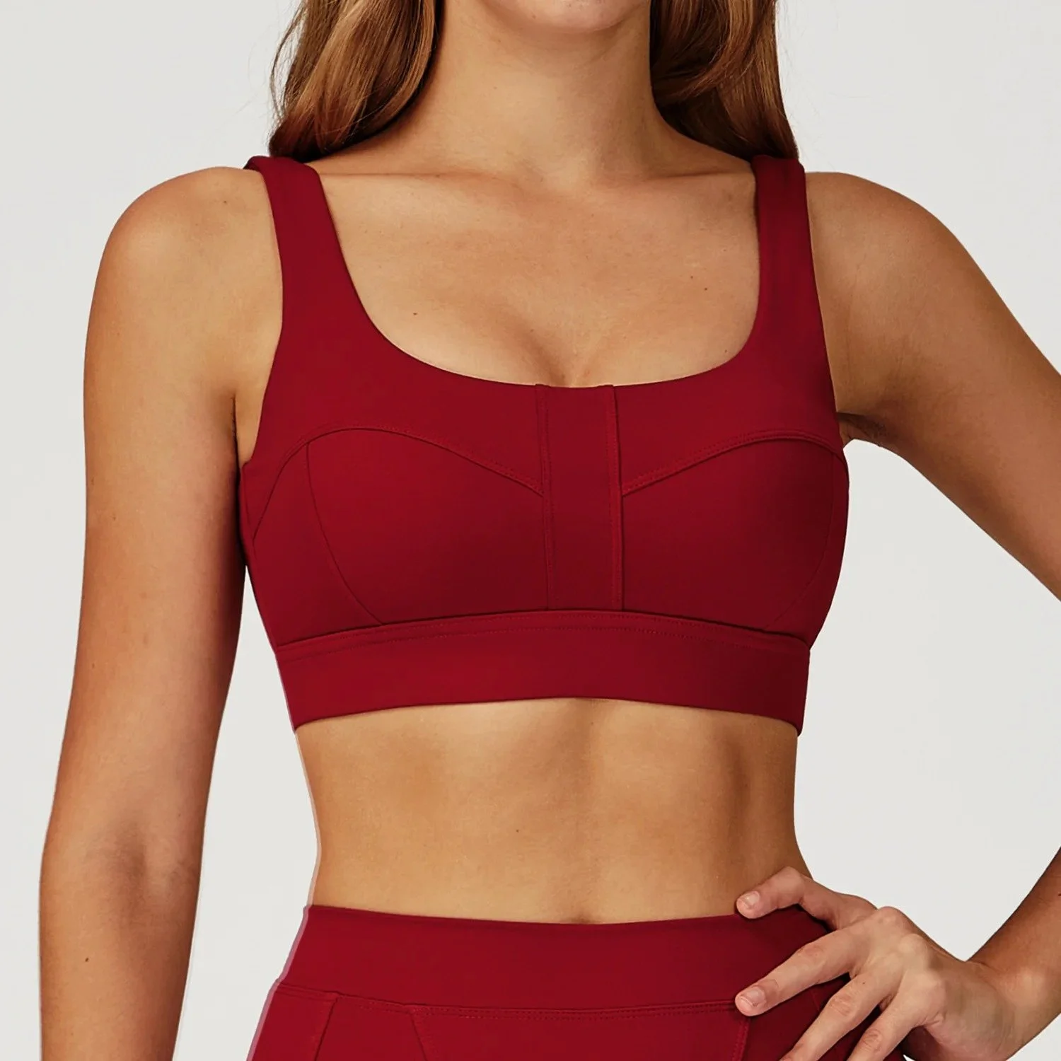High Impact Push Up Sports Bra for Women