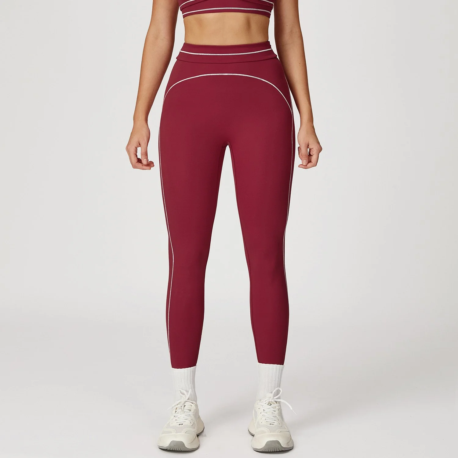 High-Waist Sculpting Yoga Leggings for Women – Stretch Workout Pants