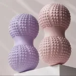 Yoga Peanut Massage Ball for Spinal, Hip, Back & Leg Relief