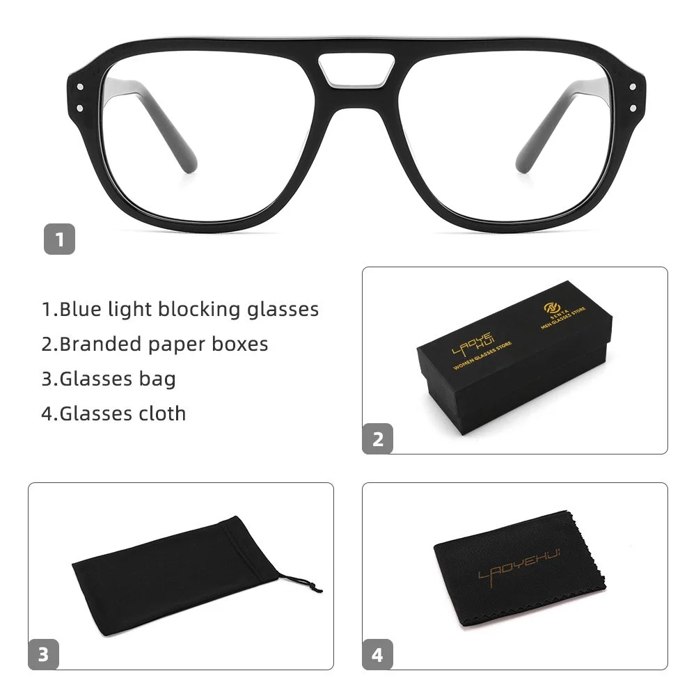 Retro Photochromic Square Sunglasses for Men & Women